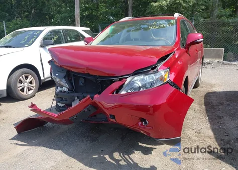 2010 Lexus Rx 350 from USA, damaged, VIN 2T2BK1BA9AC073675